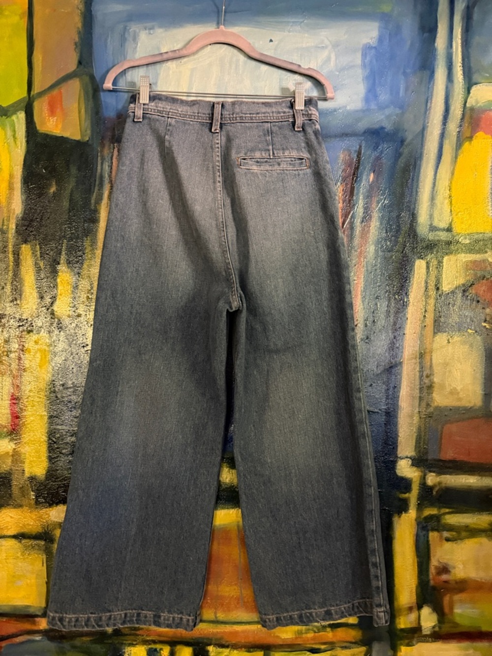 Caron Callahan Andes Pant in Washed 70s Denim women’s size 4 - Picture 6 of 12